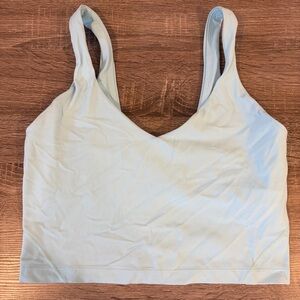 Lululemon Women’s Light Blue Align Tank Top - 8